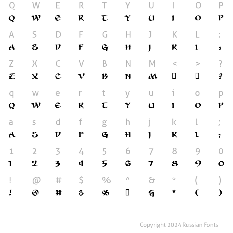 Seven Swordsmen BB Regular: Download Free Russian Fonts | Russian Fonts ...